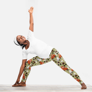 Personenkraftwagen und Verkehrsampeln Capri Leggings