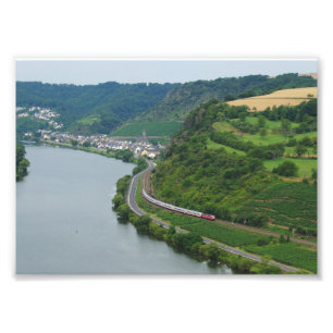 Personenzug bei Löf Fotodruck