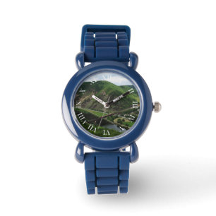 Personenzug in Ediger-Eller Armbanduhr