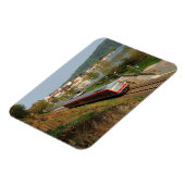 Personenzug in Herzhausen am Edersee Magnet (Linke Seite)