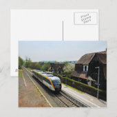 Personenzug in Korbach Süd Postkarte (Vorne/Hinten)