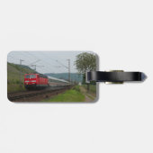 Personenzug in Pommern Gepäckanhänger (Rückseite horizontal)
