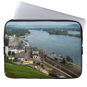 Personenzug in Rüdesheim am Rhein Laptopschutzhülle