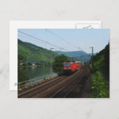 Personenzug in St. Aldegund Postkarte (Vorne/Hinten)