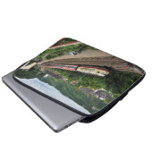 Personenzug in St. Goar Laptopschutzhülle (Vorne Knopf)