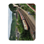 Personenzug in St. Goar Magnet (Vertikal)