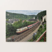 Personenzug in St. Goar Puzzle (Horizontal)