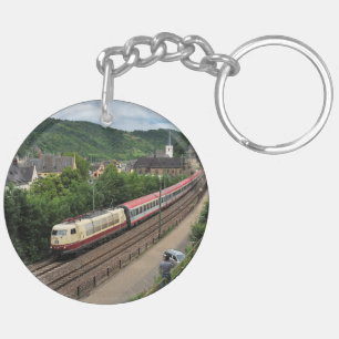 Personenzug in St. Goar Schlüsselanhänger