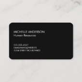 Personicon / Personal Visitenkarte (Rückseite)