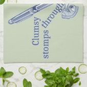 Personification Funny Creative Writing Geschirrtuch (Gefaltet)