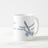 Personification Funny Creative Writing Kaffeetasse (VorderseiteRechts)