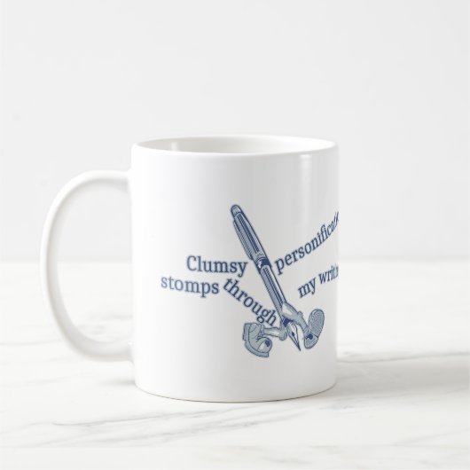 Personification Funny Creative Writing Kaffeetasse (Links)