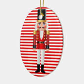 Personifizieren erster Nussknacker des Babys Keramik Ornament (Links)