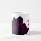 *~* personifizieren NAMENSfelsen lila rosa Kaffeetasse (Mittel)