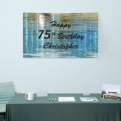 Personifizieren Sie 75. Banner (Messeveranstaltung)