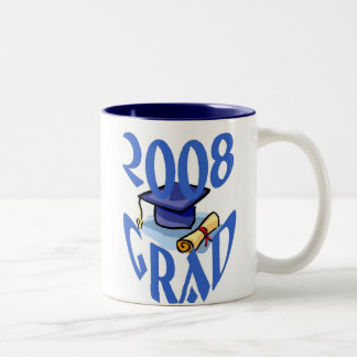 Personifizieren Sie Abschluss-Tasse 2008 Zweifarbige Tasse
