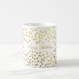 personifizieren Sie alles Gute zum Geburtstag des Kaffeetasse