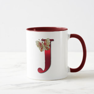 PERSONIFIZIEREN SIE BUCHSTABE-NAMEN TASSE