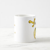 PERSONIFIZIEREN SIE EMBLEM SHRINERS KAFFEETASSE (Mittel)