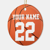 Personifizieren Sie es, Basketball Keramik Ornament (Links)