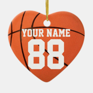 Personifizieren Sie es, Basketball Keramik Ornament