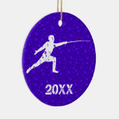 Personifizieren Sie es und fechten Keramikornament (Rechts)