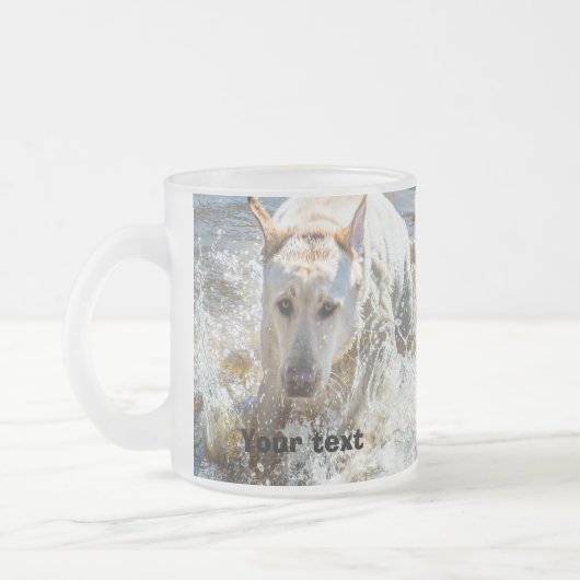 Personifizieren Sie: Färben Sie das Mattglastasse (Links)