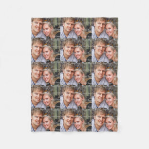 Personifizieren Sie Foto machen Ihre Selbst Fleecedecke