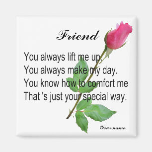 PERSONIFIZIEREN SIE FREUND - MAGNETEN MAGNET