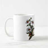 Personifizieren Sie: Gänseblümchen, Kolibri, Kaffeetasse (Links)