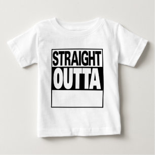 personifizieren Sie gerades outta Baby T-shirt
