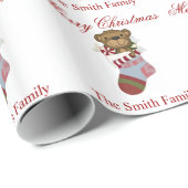 Personifizieren Sie Geschenkpapier (Rolleneckpunkt)