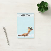 Personifizieren Sie Giraffenpost-itanmerkungen Post-it Klebezettel (Büro)