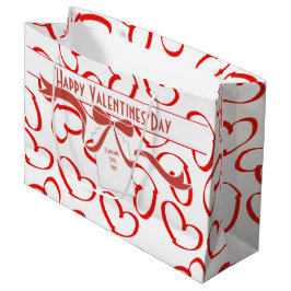 Personifizieren Sie: Glückliche Große Geschenktüte