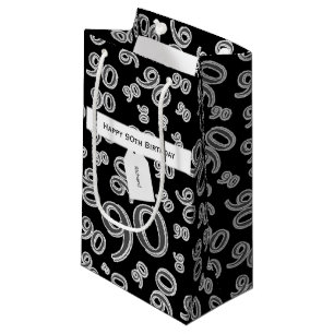 Personifizieren Sie: Glückliches 90. Kleine Geschenktüte