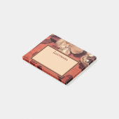 Personifizieren Sie GOLD VERGOLDEN Blumen, mit Post-it Klebezettel (angewinkelt)