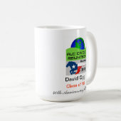 Personifizieren Sie Ihr Houston 2012 40. Kaffeetasse (VorderseiteRechts)