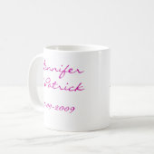 Personifizieren Sie Kaffeetasse (Vorderseite Links)