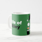 Personifizieren Sie klassische Miniriley-Elf-Tasse Kaffeetasse (Vorderseite Links)