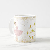 personifizieren Sie kleine Ballerinanamen-Tasse Kaffeetasse (Vorderseite Links)