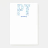 Personifizieren Sie körperlichen Therapeuten Pint Post-it Klebezettel (Vorderseite)