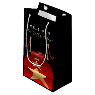 Personifizieren Sie kundenspezifische roter Kleine Geschenktüte