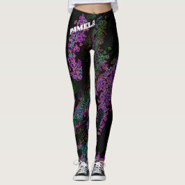 Personifizieren Sie künstlerische künstlerische Leggings