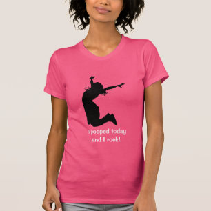 Personifizieren Sie mich kackte heute mit einem T-Shirt