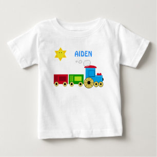PERSONIFIZIEREN SIE MIT DEM NIEDLICHEN NAMENSZUG BABY T-SHIRT