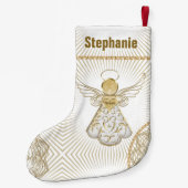 Personifizieren Sie:  Mit Filigran geschmückter Kleiner Weihnachtsstrumpf (Rückseite)