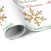 Personifizieren Sie moderne Geschenkpapier (Rolleneckpunkt)