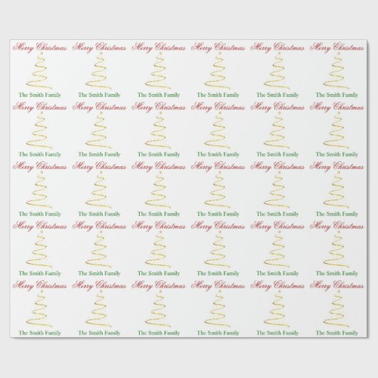 Personifizieren Sie modernes Geschenkpapier (Flach)