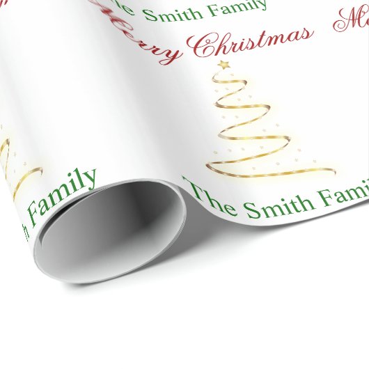 Personifizieren Sie modernes Geschenkpapier (Rolleneckpunkt)