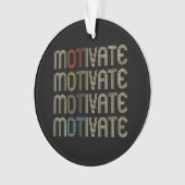 Personifizieren Sie motivieren OT Ornament (Vorderseite)